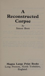 Cover of: A reconstructed corpse