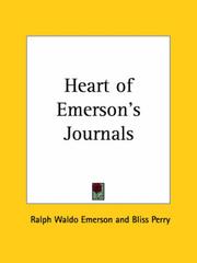 Cover of: Heart of Emerson's Journals by Ralph Waldo Emerson