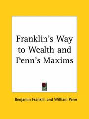 Cover of Franklin's Way to Wealth and Penn's Maxims by Benjamin Franklin