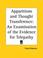 Cover of: Apparitions and Thought Transference