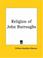 Cover of: Religion of John Burroughs