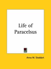 Cover of: Life of Paracelsus