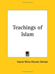 Cover of: Teachings of Islam by Mirza Ghulam Ahmad