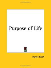 Cover of: Purpose of Life by Inayat Khan