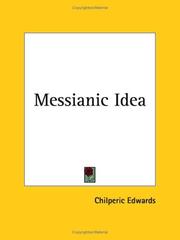 Cover of: Messianic Idea