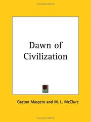 Cover of: Dawn of Civilization by Margaret L. McClure