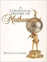 A contextual history of mathematics by Ronald Calinger