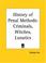 Cover of: History of Penal Methods