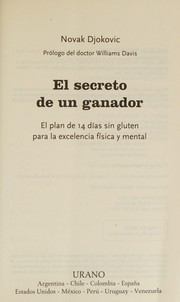 Cover of: Secreto de un Ganador