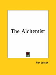 Cover of: The Alchemist by Ben Jonson