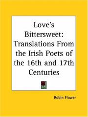 Cover of: Love's Bittersweet by Robin Flower