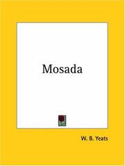 Cover of: Mosada: a dramatic poem
