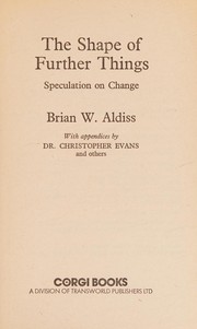 Cover of: Shape of Further Things by Brian W. Aldiss
