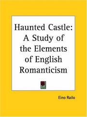 Cover of: Haunted Castle: A Study of the Elements of English Romanticism