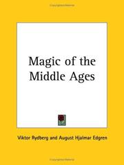 Cover of: Magic of the Middle Ages by Viktor Rydberg