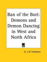 Cover of: Ban of the Bori: Demons and Demon Dancing in West and North Africa