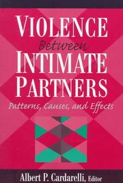 Cover of: Violence Between Intimate Partners: Patterns, Causes, and Effects