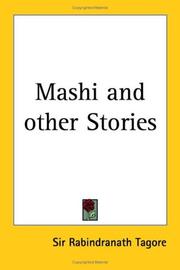 Cover of: Mashi and other Stories by Rabindranath Tagore