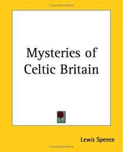 Cover of: Mysteries Of Celtic Britain