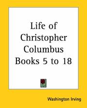 Cover of: Life Of Christopher Columbus Books 5 To 18