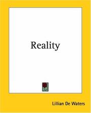 Cover of: Reality