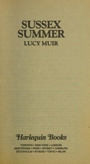 Cover of: Sussex Summer by Lucy Muir