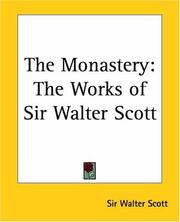 Cover of: The Monastery by Sir Walter Scott