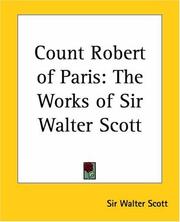 Cover of: Count Robert Of Paris by Sir Walter Scott