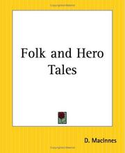 Cover of: Folk And Hero Tales | D. MacInnes