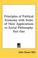 Cover of: Principles Of Political Economy With Some Of Their Applications To Social Philosophy