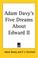 Cover of: Adam Davy's Five Dreams About Edward II