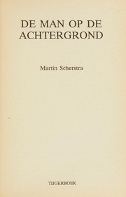 Cover of: TERVOORT 1. DE MAN OP DE ACHTERGRON