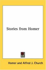 Cover of: Stories From Homer