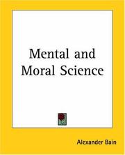 Cover of: Mental And Moral Science