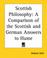 Cover of: Scottish Philosophy
