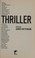 Cover of: Thriller