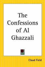 Cover of: The Confessions Of Al Ghazzali