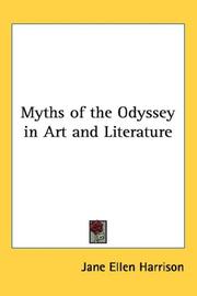 Cover of: Myths of the Odyssey in Art and Literature by Jane Ellen Harrison