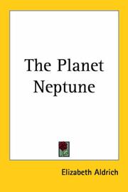 Cover of: The Planet Neptune