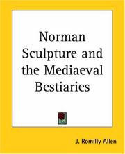 Cover of: Norman Sculpture and the Mediaeval Bestiaries
