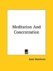 Cover of: Meditation And Concentration