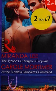 Cover of: Tycoon's Outrageous Proposal by Miranda Lee, Carole Mortimer