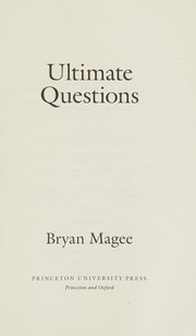 Cover of: Ultimate Questions