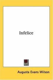 Cover of: Infelice