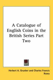 Cover of: A Catalogue Of English Coins In The British Series