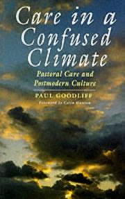 Cover of: Care in a Confused Climate by Paul Goodliff