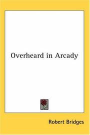 Cover of: Overheard in Arcady