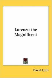 Cover of: Lorenzo the Magnificent