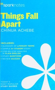 Cover of: Things Fall Apart by SparkNotes, Chinua Achebe