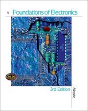 Cover of: Foundations of electronics
